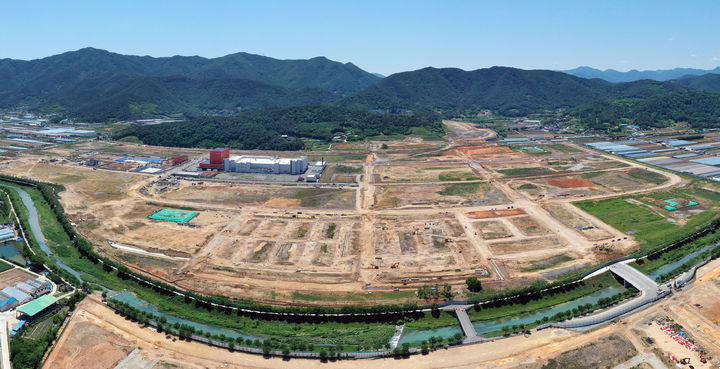 나노융합국가산업단지 전경. *재판매 및 DB 금지