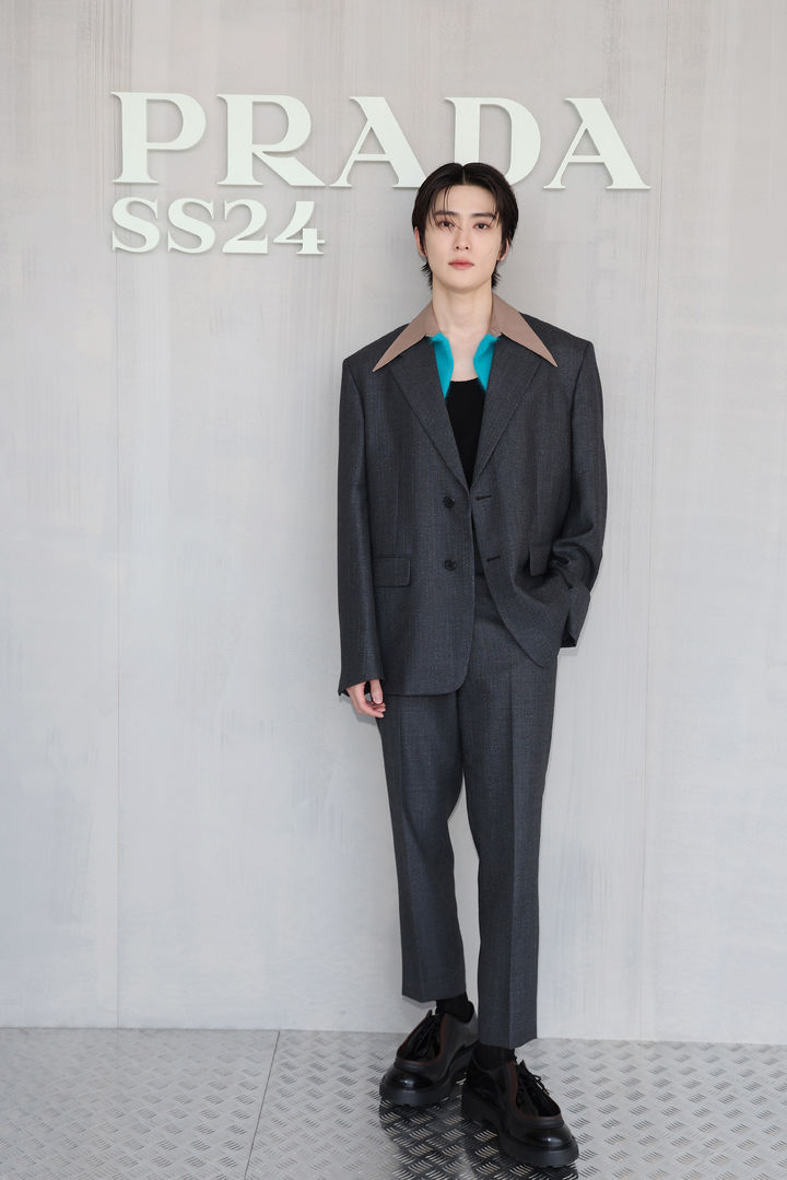 [서울=뉴시스] 그룹 엔시티(NCT) 재현. 23.06.27. (사진=프라다 제공) photo@newsis.com *재판매 및 DB 금지