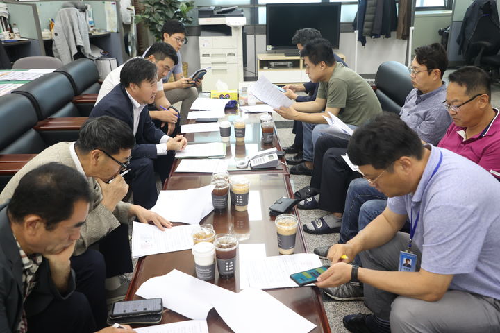 [대전=뉴시스] 브리핑 중인 이상윤 조달청 차장. *재판매 및 DB 금지