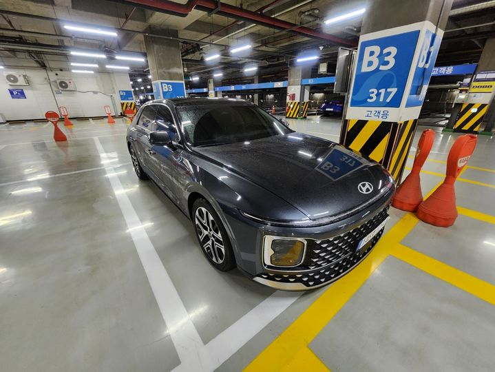 [서울=뉴시스] 유희석 기자 = 현대자동차의 '디 올 뉴 그랜저' LPG 3.5ℓ 이륜구동 모델. 2023.06.28 photo@newsis.com *재판매 및 DB 금지