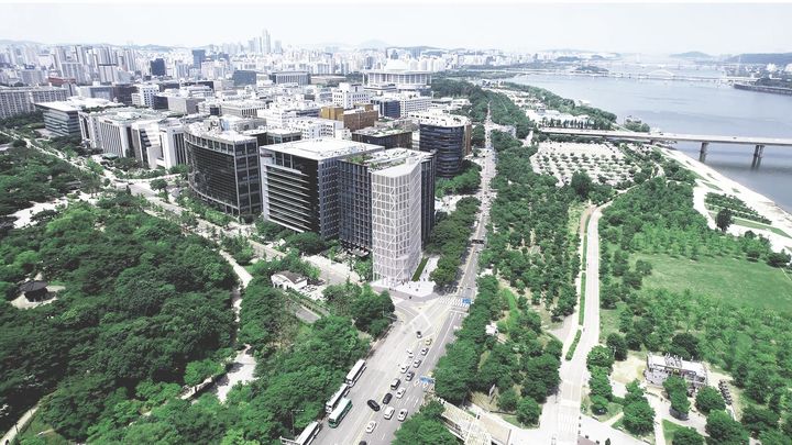 [서울=뉴시스]설계공모 당선작 조감도.