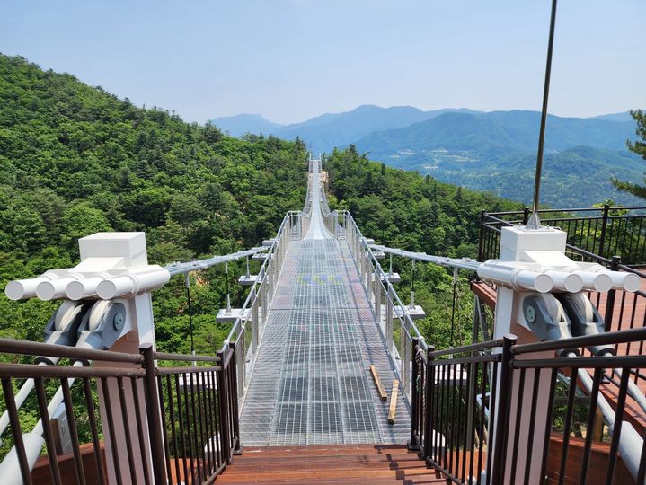 운악산 출렁다리. (사진=가평군 제공) *재판매 및 DB 금지 *재판매 및 DB 금지