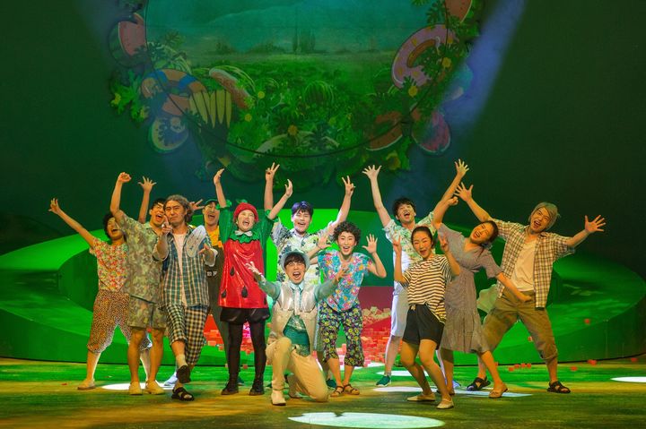 [서울=뉴시스] 가족뮤지컬 '수박수영장' (사진=국립박물관문화재단 제공) 2023.06.30. photo@newsis.com *재판매 및 DB 금지