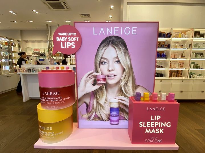 영국 SPACE NK 매장 내 라네즈 매대 (사진=아모레퍼시픽 제공) *재판매 및 DB 금지