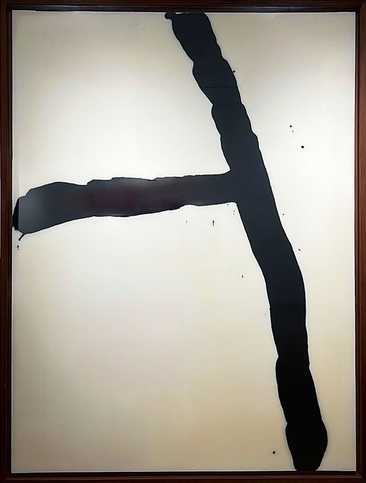 이배, Untitled, 2007, Acrylic medium, Charcoal black on canvas, 194.5x144.5cm *재판매 및 DB 금지