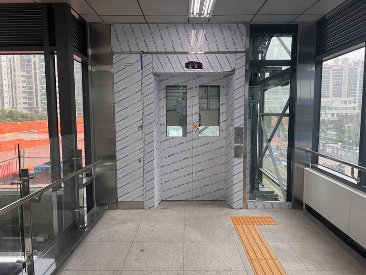 [서울=뉴시스]창동역 환승 엘리베이터.(사진=도봉구 제공) *재판매 및 DB 금지