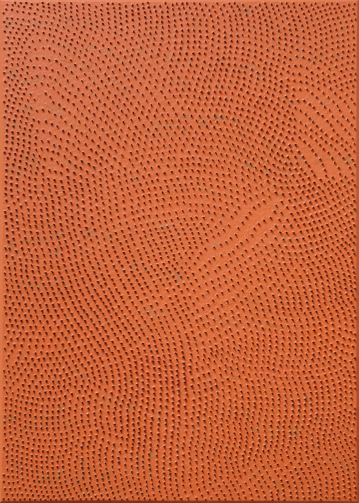 김찬일, Line 220102V, 2022, Pigment on canvas, 227x162cm *재판매 및 DB 금지