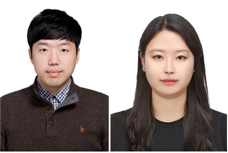 김승일 교수, 장민정 박사과정생의 모습(왼쪽부터). (사진제공=서울시립대) *재판매 및 DB 금지