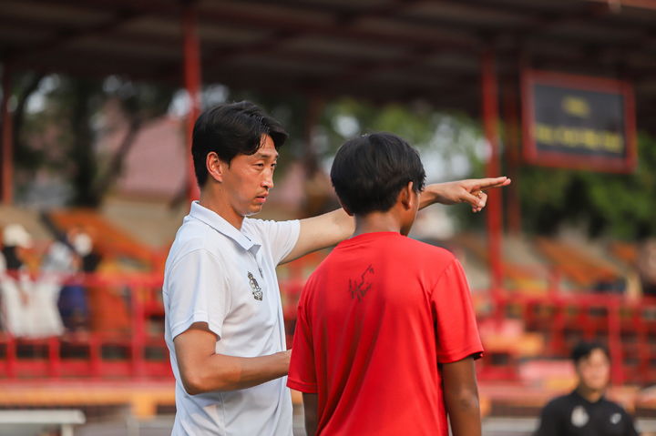 [서울=뉴시스]서울E 김진환 감독 U12. 2023.07.05. (사진=서울이랜드 제공) *재판매 및 DB 금지