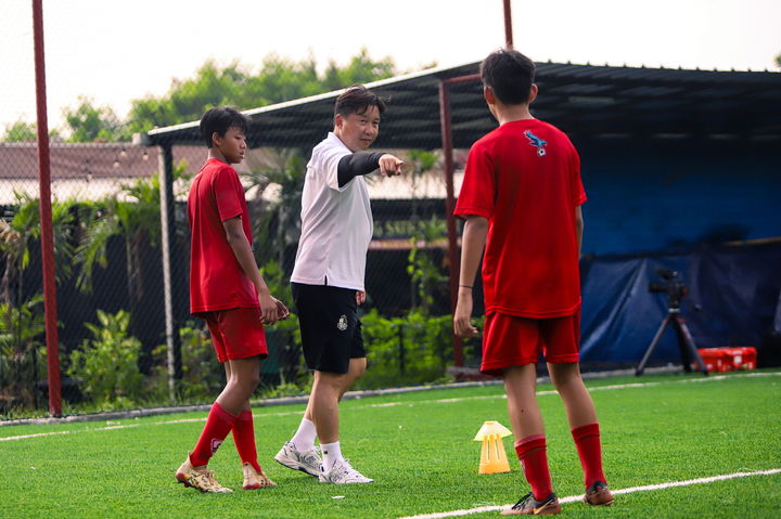 [서울=뉴시스]서울E 진성준 감독 U15. 2023.07.05. (사진=서울이랜드 제공) *재판매 및 DB 금지