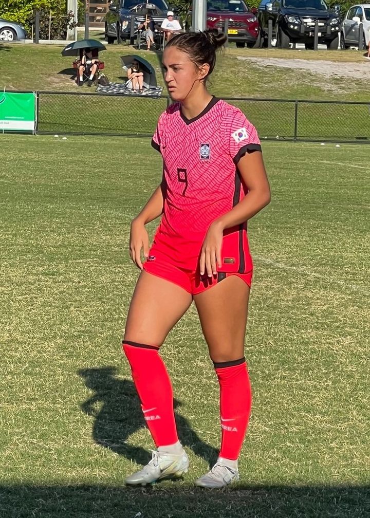 [서울=뉴시스]케이시 유진 페어. 2023.07.05. (사진=대한축구협회 제공)&nbsp; *재판매 및 DB 금지