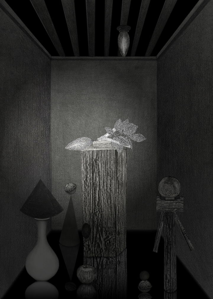 이승애, 서 있는 사람 I, 2023, 드로잉 애니메이션, 단채널 영상, 5분, 사운드, 반복재생 *재판매 및 DB 금지