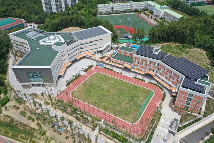 [안동=뉴시스] 경북과학고 전경. (사진=경북교육청 제공) 2023.07.07 *재판매 및 DB 금지