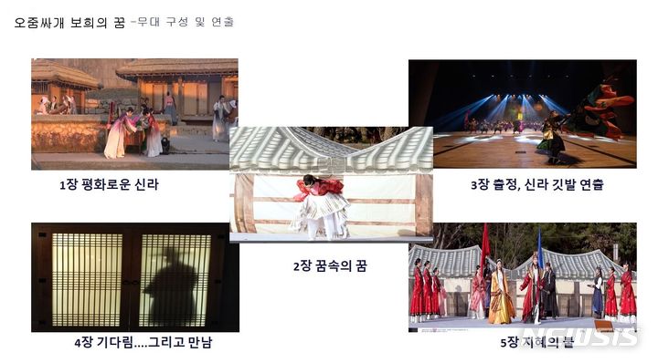 가람예술단 국악 창작극 '보희의 꿈' 연출(안) 