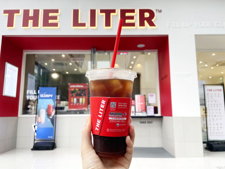 [부산=뉴시스] 더리터 카페 모습. (사진=더리터 제공) *재판매 및 DB 금지