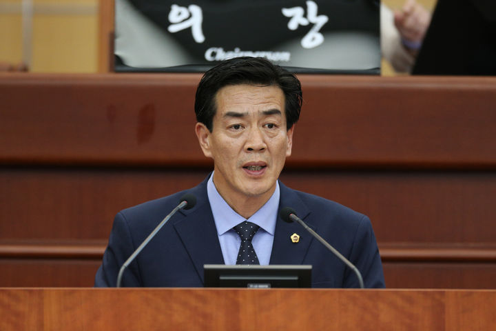 [전주=뉴시스] 전라북도의회 윤정훈 의원(무주) *재판매 및 DB 금지