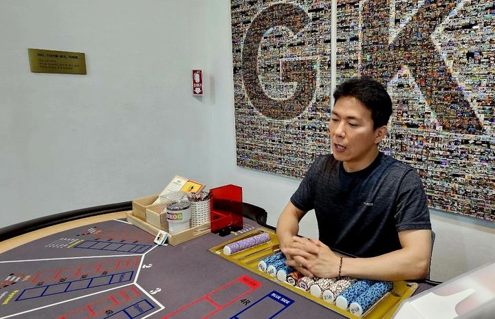 GKL 1호 사내벤처 퍼센트케이 최문권 대표가 지난 13일 서울 강남구 GKL본사에서 뉴시스와 인터뷰하고 있다. 박주연 기자 photo@newsis.com *재판매 및 DB 금지