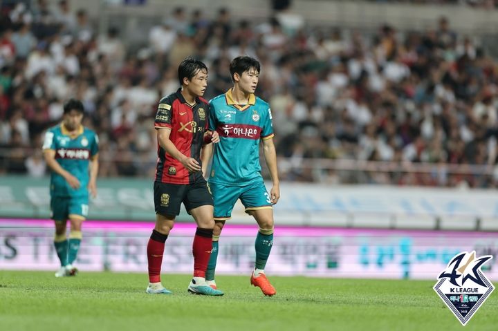 [서울=뉴시스]대전 배준호. 2023.07.01. (사진=한국프로축구연맹 제공) *재판매 및 DB 금지
