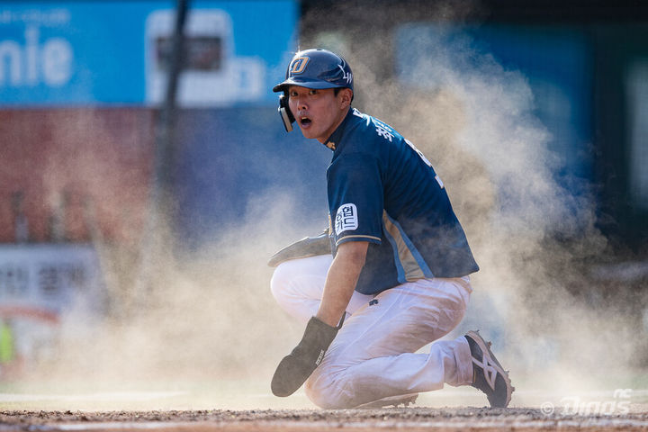 LG 트윈스가 트레이드로 NC 다이노스 외야수 최승민을 영입했다. 사진은 NC 시절 최승민. (사진=NC 제공) *재판매 및 DB 금지