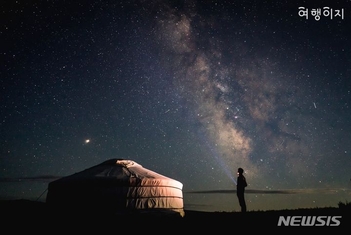 [서울=뉴시스]인기 여행지로 떠오르고 있는 몽골 풍경(사진=교원투어 제공) 