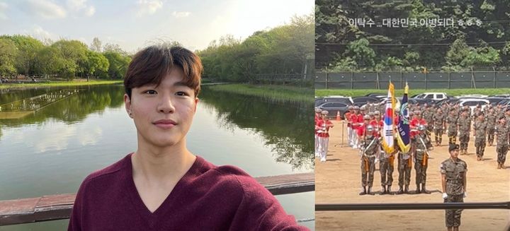 [서울=뉴시스] 배우 이종혁의 아들 이탁수. (사진= 이종혁 인스타그램, 이탁수 인스타그램 캡처) 2023.07.20. photo@newsis.com *재판매 및 DB 금지