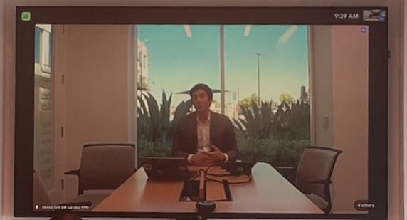 [서울=뉴시스]토마스 킴 유튜브 프로덕트 매니지먼트 디렉터는 20일 오전 서울 강남구 구글코리아에서 진행된 '크리에이터 이코노미' 화상 회의에 참석했다. (사진=유튜브 측 제공) 2023.07.20. photo@newsis.com *재판매 및 DB 금지