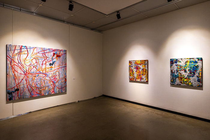 아트픽30전에 선보인 손진아의 추상화. *재판매 및 DB 금지