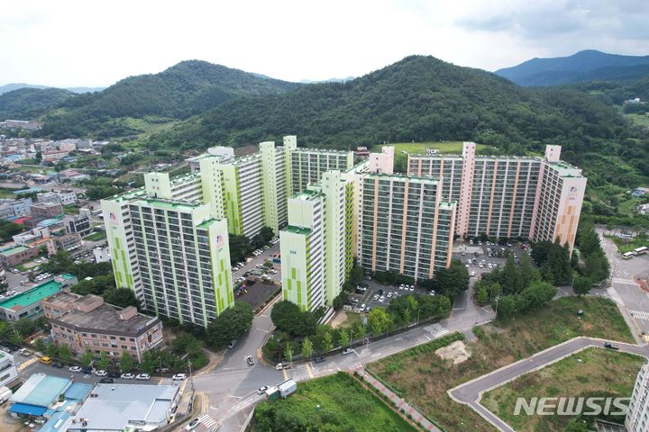 [나주=뉴시스] 나주 원도심 임대아파트 단지 전경. (사진=나주시 제공) photo@newsis.com