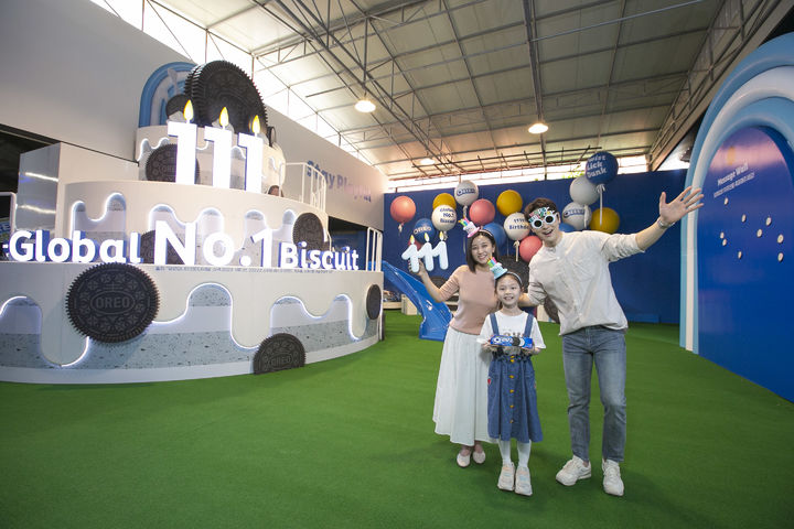 오레오 팝업스토어.(사진=동서식품 제공)