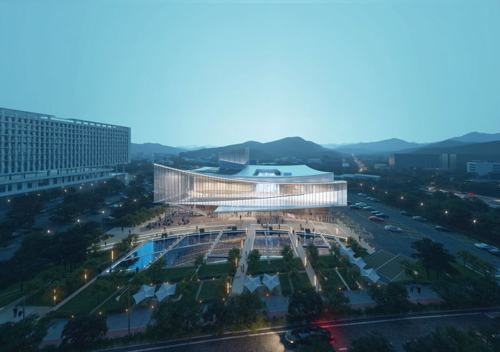 서천 문화예술회관 조감도 *재판매 및 DB 금지