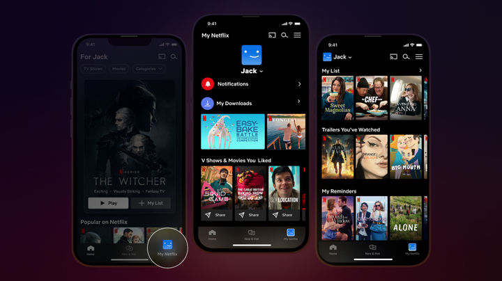 [서울=뉴시스] 넷플릭스가 보고 싶은 시리즈와 영화를 한 눈에 확인할 수 있는 '나의 넷플릭스' 기능을 신설했다고 25일 밝혔다. (사진=넷플릭스 제공) *재판매 및 DB 금지