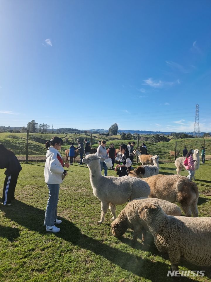  야와체험활동하는 학생들(사진제공=청명고)
