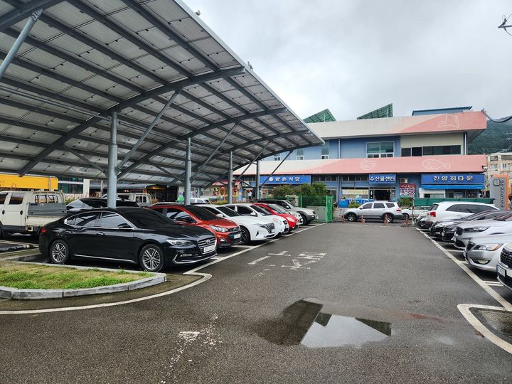 순천 웃장 주차장. 순천시 제공 *재판매 및 DB 금지