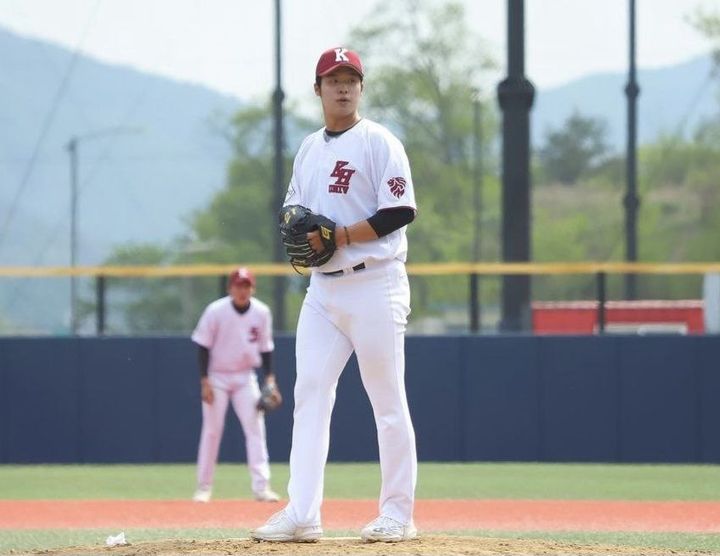 경희대 '백동운' 투수. *재판매 및 DB 금지