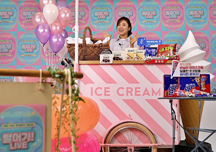 '털어가LIVE'. (사진=롯데웰푸드 제공) *재판매 및 DB 금지