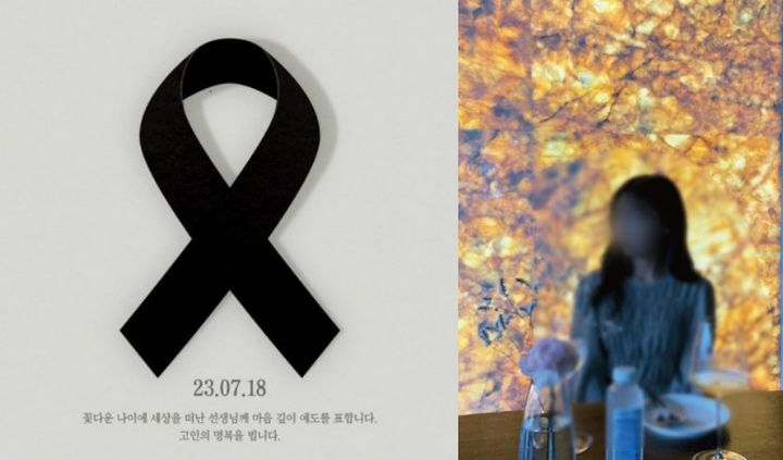 본인을 숨진 교사의 사촌오빠라고 밝힌 A씨가 공개한 서이초 교사의 생전 모습 (사진=해당 블로그 캡처) *재판매 및 DB 금지