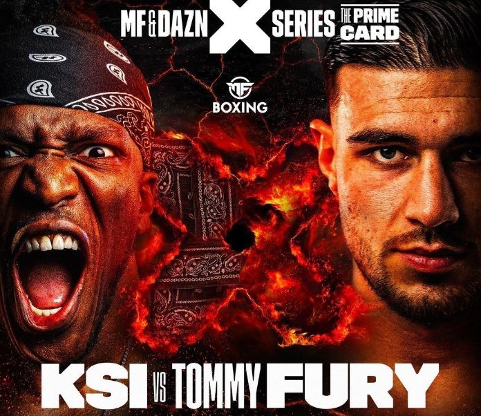 영국의 스타 유튜버 KSI(30, 왼쪽)가 오는 9월 프로 복서 토미 퓨리(24)와 대결한다. *재판매 및 DB 금지