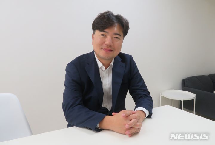 [부산=뉴시스] 이동민 기자 = 코리오 제너레이션 최우진 한국 총괄대표. 2023.08.01. eastsky@newsis.com