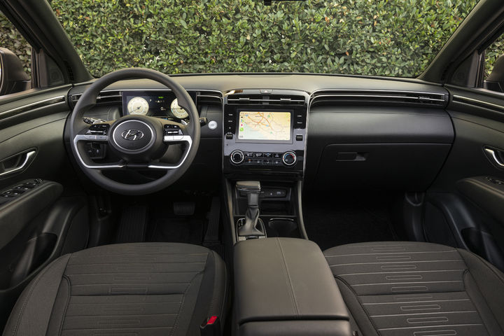 [미국(싼타페)=뉴시스]싼타크루즈 실내 모습.(사진=현대차) 2023.8.3 photo@newsis.com *재판매 및 DB 금지