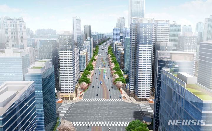 [서울=뉴시스]서울 송파구가 '송파대로 명품거리' 조성을 위한 종합계획 수립을 마치고 올 하반기부터 본격 사업을 추진한다고 3일 밝혔다. (사진=송파구 제공). 2023.08.03. photo@newsis.com