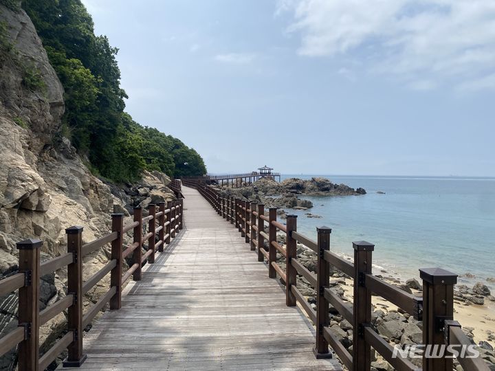 [서울=뉴시스] 대이작도 해안데크. (사진=뉴시스 DB). photo@newsis.com 