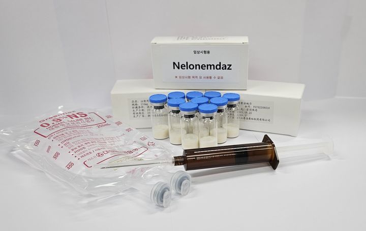 [서울=뉴시스] 지엔티파마가 개발 중인 뇌졸중 신약 ‘넬로넴다즈’ (사진=지엔티파마 제공) 2023.08.08. photo@newsis.com *재판매 및 DB 금지