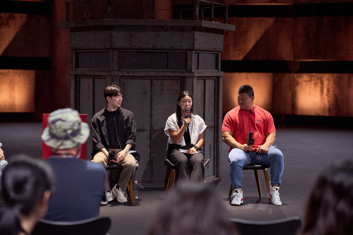 왼쪽부터 장호기 PD, 장은실, 조진형.