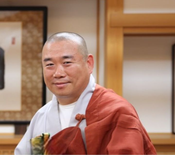 [의왕=뉴시스] 한국스카우트불교연맹 연맹장 성행스님 (사진=대한불교조계종 청계사 제공) 2023.08.13. *재판매 및 DB 금지
