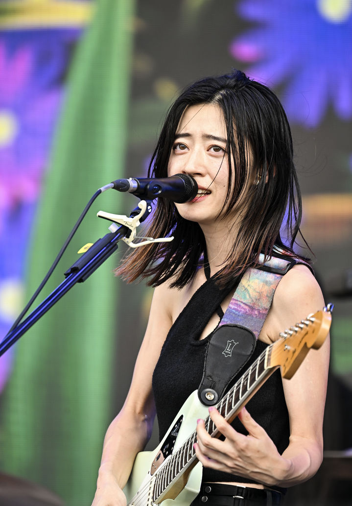 [서울=뉴시스] 2023년 '인천 펜타포트 록 페스티벌' 무대에 오른 히츠지분가쿠(羊文学). (사진 = 소니뮤직 제공) 2025.09.03. photo@newsis.com *재판매 및 DB 금지