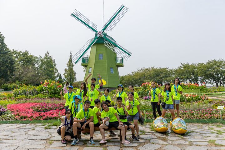 타이완 잼버리 대원, 순천서 K-정원 체험하며 힐링