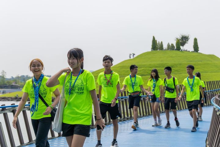 타이완 잼버리 대원, 순천서 K-정원 체험하며 힐링