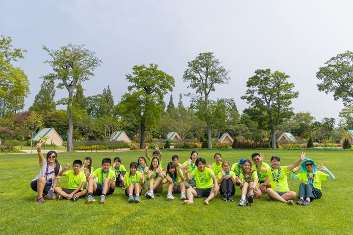 타이완 잼버리 대원, 순천서 K-정원 체험하며 힐링