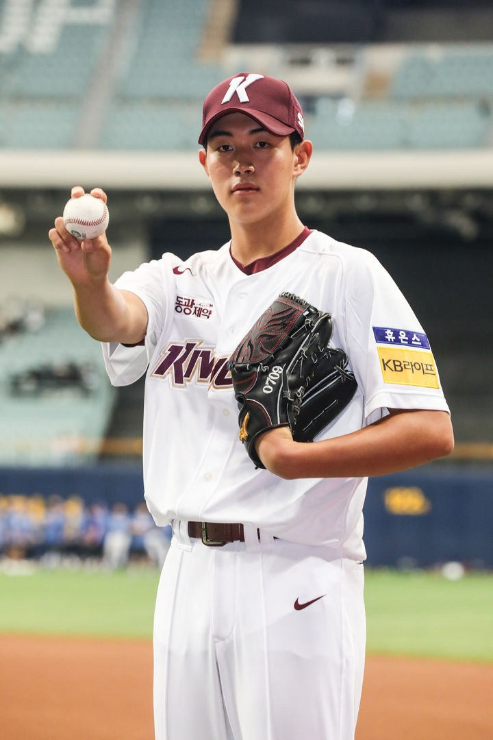 [서울=뉴시스] 프로야구 키움 히어로즈의 김동규. (사진 = 키움 히어로즈 제공) *재판매 및 DB 금지