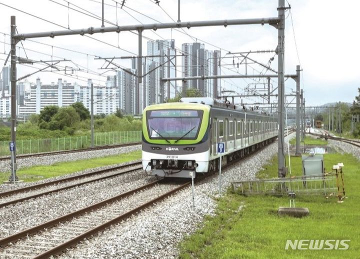 서해선 열차.(사진=고양시 제공)